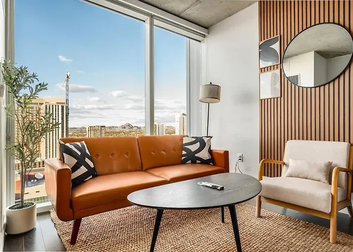 Boulevard Downtown Highrise Stu Sky Pool Parking Gym 07 Apartment Phoenix